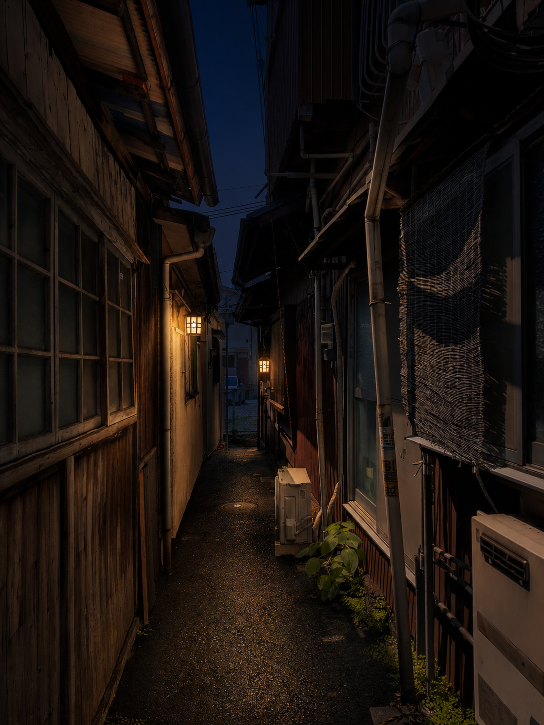 夜の路地