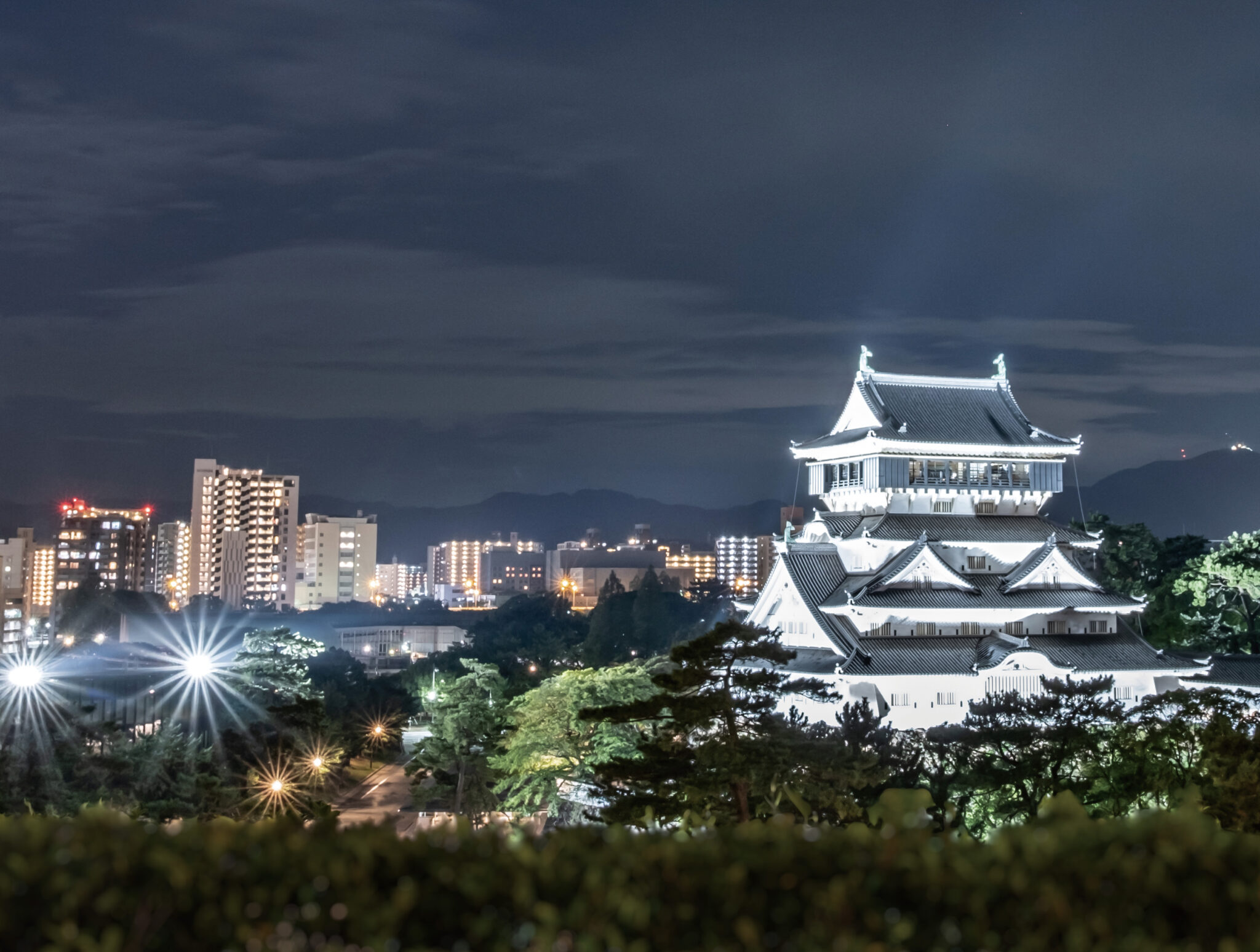 小倉城夜景